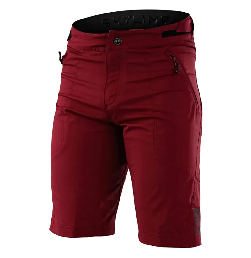 Troy Lee Designs Skyline Shorts in Solid Wine